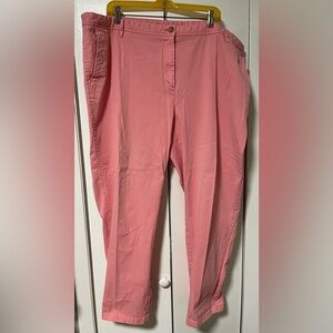 Talbots Pink Relaxed Chinos